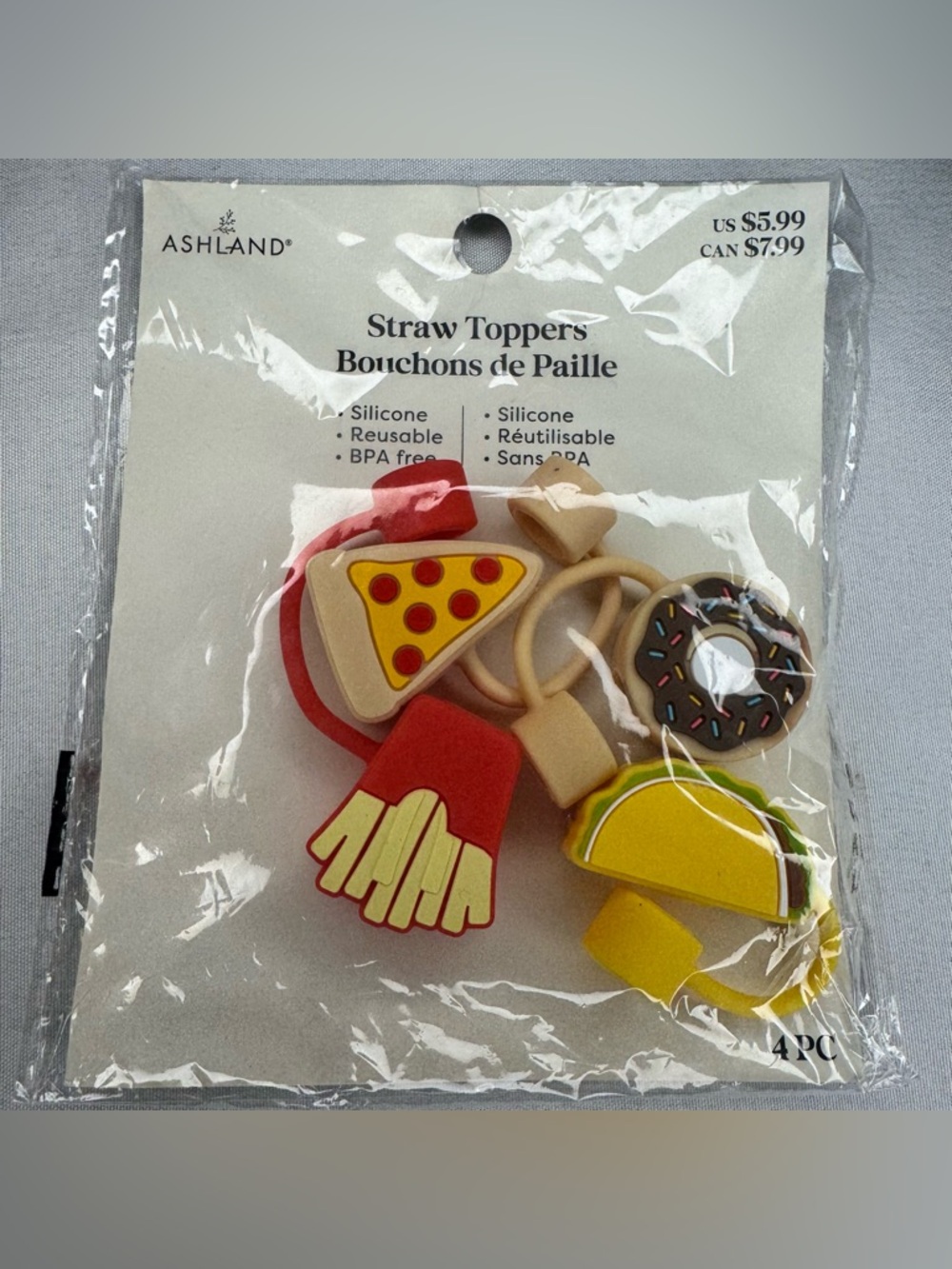 Fun Cute Straw Toppers